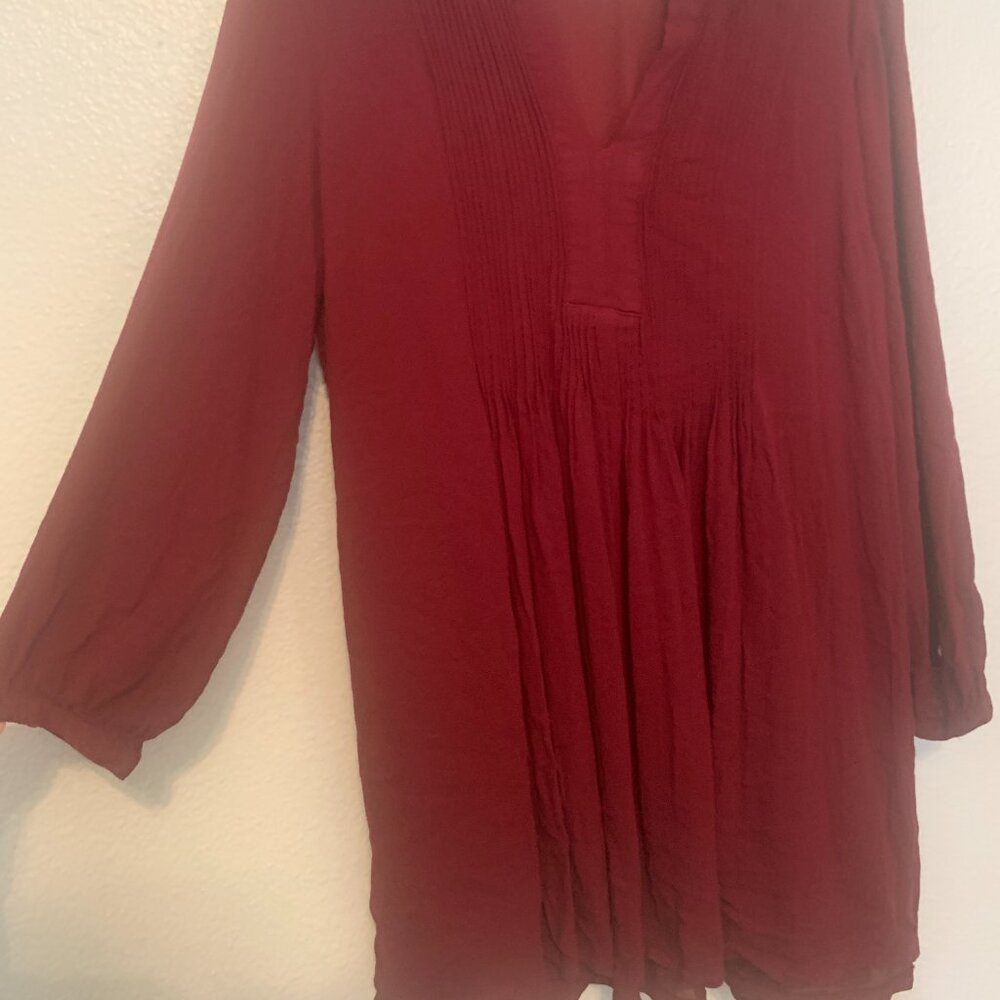 Old Navy Burgundy Dress